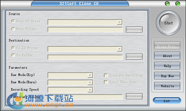 321Soft Clone CD v1.2 绿色版 光盘克隆软件