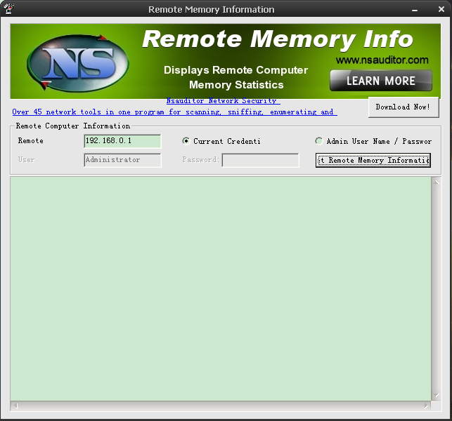 Remote Memory Info 1.29 远程内存监控