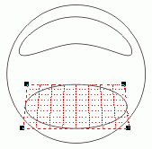 coreldraw 制作透明小水滴按钮(1)图1