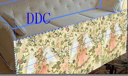 领略photoshop cs2风采：沙发材质超级变换图8