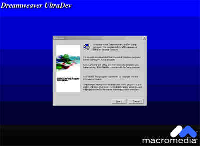 micromedia dreamweaver ultradev 安装及使用教程(一)图5
