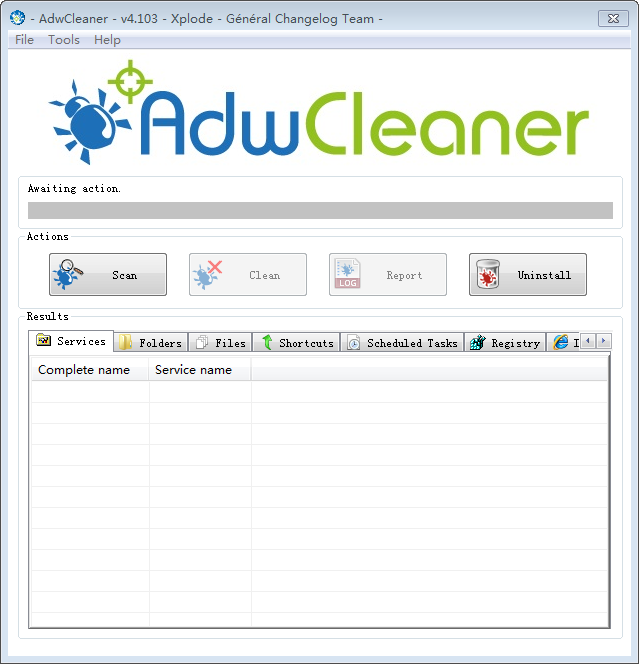 AdwCleaner(去广告工具栏软件) v7.2.7.0 绿色版(图1)
