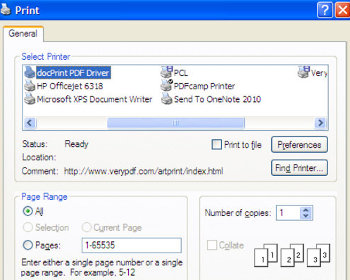 Document Printer(文档打印软件) V5.0 官方版(图2)