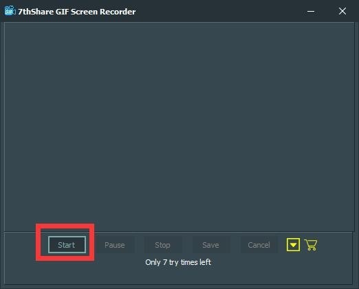 7thShare GIF Screen Recorder(GIF制作软件) v1.6.8.8 官方版(图2)