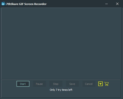 7thShare GIF Screen Recorder(GIF制作软件) v1.6.8.8 官方版(图1)