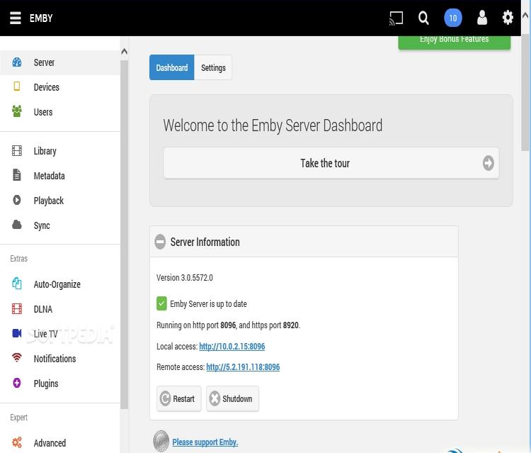 媒体服务器(Emby Server) 3.0.5930.0最新版图1