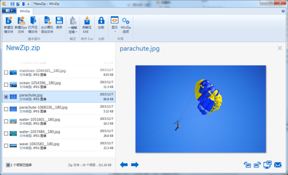 WinZip 21 Pro 简体中文版 附备案码图2