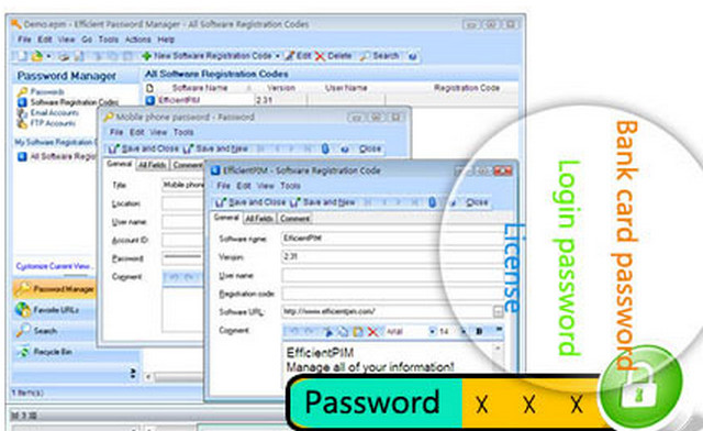 效能密码管理器(Efficient Password Manager Pro) v1.0 官方免费版图1