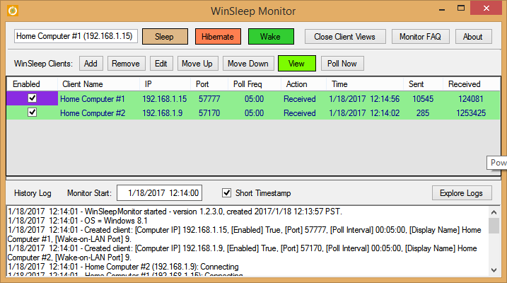 WinSleep Monitor（长途遏制电脑睡眠开机软件）图2