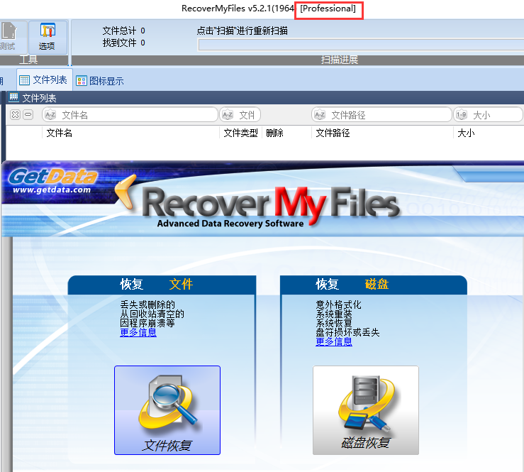 recover my files破解版图11