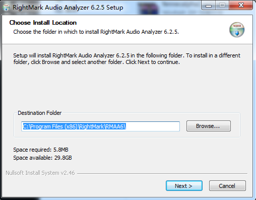 right mark audio analyzer软件图1