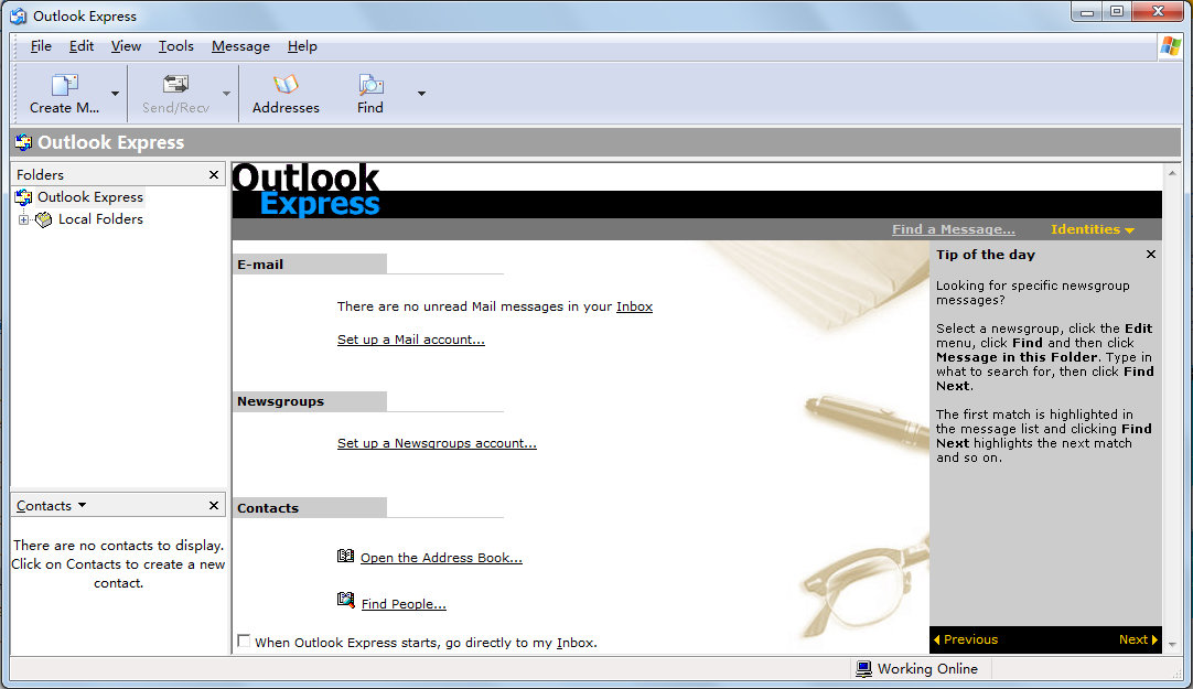outlook express 6.0中文版图2