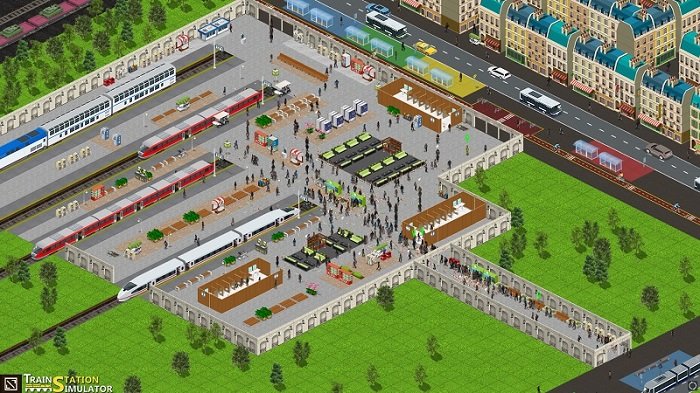 列车站模拟器游戏图1