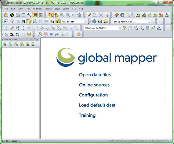 global mapper中文版图3