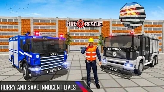 消防车救护车警车模拟器手机版图4
