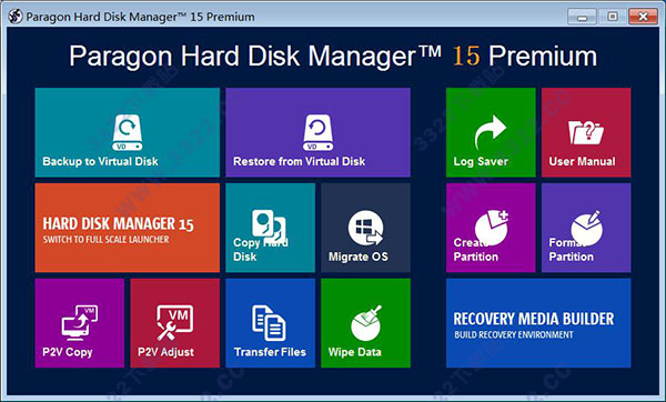 Paragon Hard Disk Manager 15破解版 (图2)