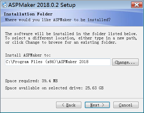 aspmaker 2018 v2018.0.2 官方版(图4)
