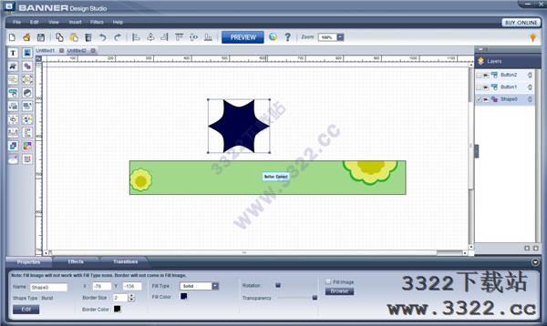 Banner Design Studio(横幅广告设计软件) v5.1破解版(图13)