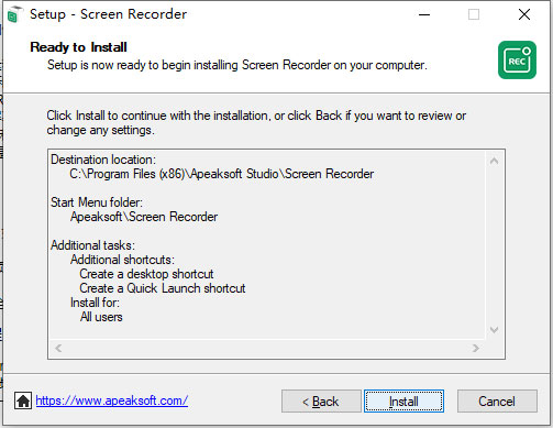 Apeaksoft Screen Recorder(屏幕录像软件） v1.3.6破解版(图5)