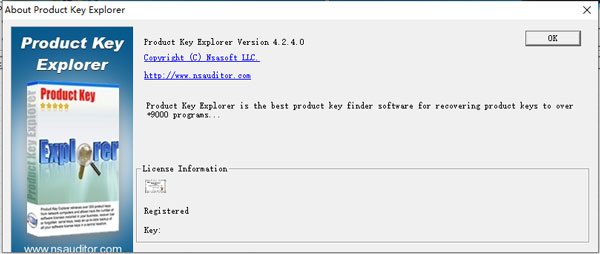 Product Key Explorer(程序密匙显示工具) v4.2.5.0破解版(图9)