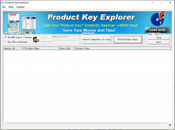 Product Key Explorer(程序密匙显示工具) v4.2.5.0破解版(图1)
