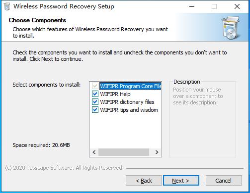 Passcape Wireless Password Recovery(wifi密码恢复工具) v6(图4)