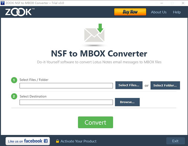 ZOOK NSF to MBOX Converter v3.0(图1)