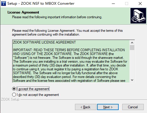 ZOOK NSF to MBOX Converter v3.0(图3)