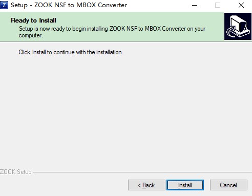ZOOK NSF to MBOX Converter v3.0(图5)