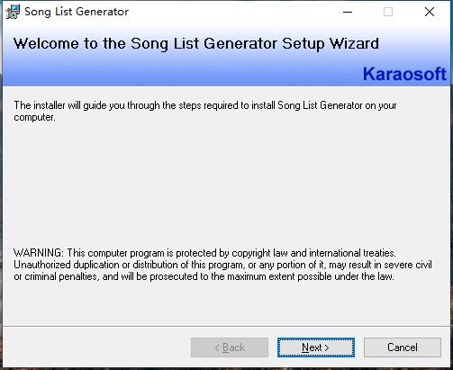 Karaosoft Song List Generator(音乐文件播放列表生成器) v5.2.1破(图2)