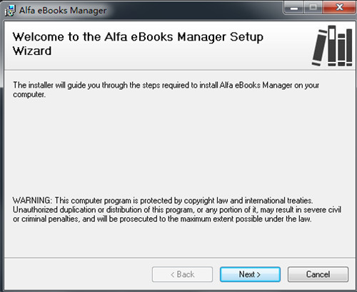 Alfa eBooks Manager Pro v8.4.35.1中文破解版(图3)