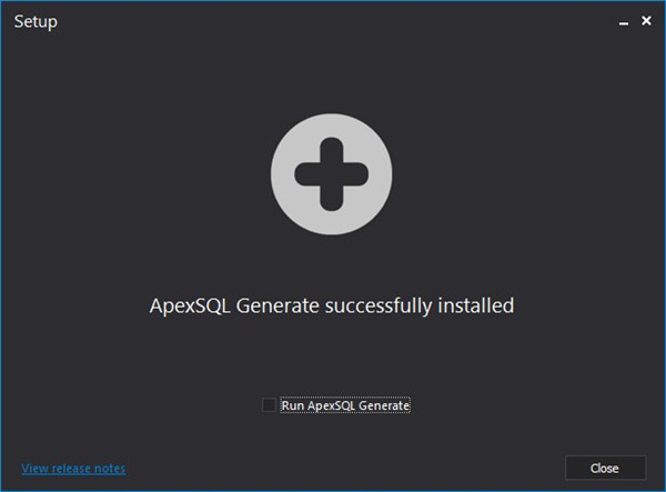 ApexSQL Generate v2020.02.0375破解版(图5)