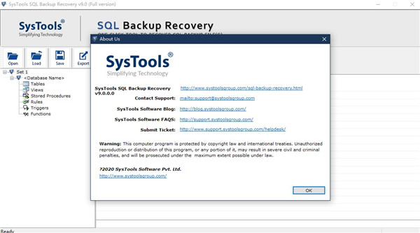 SysTools SQL Backup Recovery(SQL数据库备份恢复工具) v9.0.0.(图8)