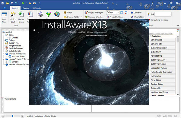 InstallAware Studio Admin X13 v30.0破解版(图1)