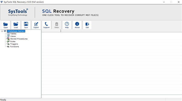 SysTools SQL Recovery v12.0.0破解版(图1)