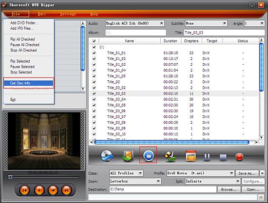 3herosoft DVD Ripper(DVD视频音频处理工具) v4.1.3.0703(附使用教(图4)